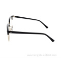 New Acetate Metal Optical Frames Black Eyeglasses Optical Spectacle Frames